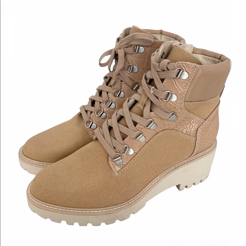 Dolce Vita lace-up boots NWOT